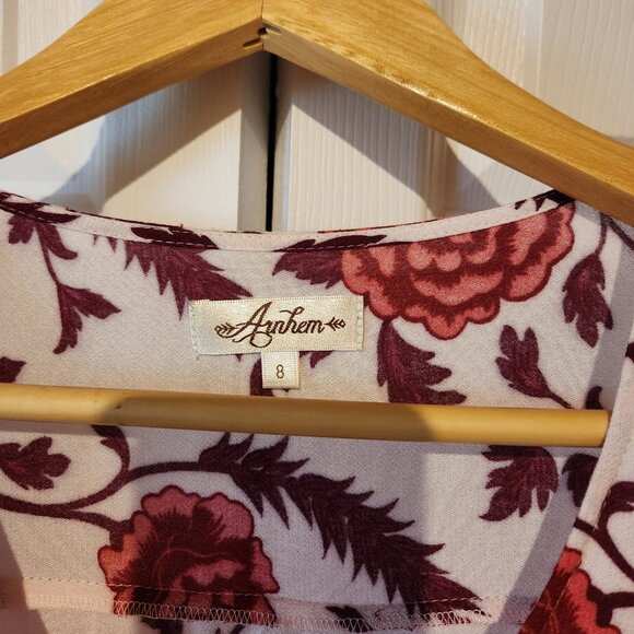 ARNHEM Carolina Rose Maxi Dress 8/S - Picture 2 of 3